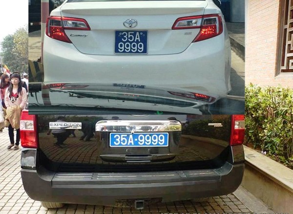 Ninh Bình xôn xao xe biển xanh trùng tứ quý 9 - ảnh 1